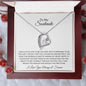 TO MY SOULMATE FOREVER LOVE NECKLACE| PREPARED TO BE YOUR LAST EVERYTHING