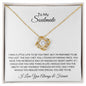 TO MY SOULMATE LOVE KNOT NECKLACE|PREPARED TO BE YOUR LAST EVERYTHING