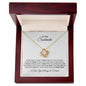 TO MY SOULMATE LOVE KNOT NECKLACE| I WANT TO BE YOUR LAST EVERYTHING