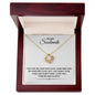TO MY SOULMATE|LAST EVERYTHING LOVE KNOT NECKLACE