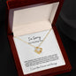 I'M SORRY FOR HURTING YOU LOVE KNOT NECKLACE