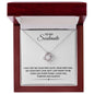 TO MY SOULMATE|LAST EVERYTHING LOVE KNOT NECKLACE