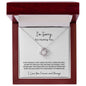 I'M SORRY FOR HURTING YOU LOVE KNOT NECKLACE