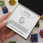 I'M SORRY FOR HURTING YOU FOREVER LOVE NECKLACE