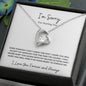I'M SORRY FOR HURTING YOU FOREVER LOVE NECKLACE