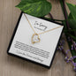 I'M SORRY FOR HURTING YOU FOREVER LOVE NECKLACE