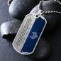 TO MY BADASS DAUGHTER DOG TAG NECKLACE