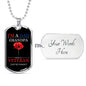 LEST WE FORGET DOG TAG CHAIN