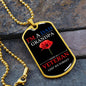LEST WE FORGET DOG TAG CHAIN