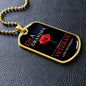 LEST WE FORGET DOG TAG CHAIN