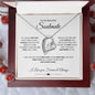 TO MY BEAUTIFUL SOULMATE LOVE KNOT NECKLACE