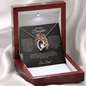 TO MY DAUGHTER|LION|FOREVER LOVE NECKLACE