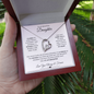 TO MY BEAUTIFUL DAUGHTER|FOREVER LOVE NECKLACE