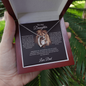 TO MY DAUGHTER|LION|FOREVER LOVE NECKLACE