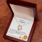 TO MY BONUS DAUGHTER FROM BONUS DAD FORVER LOVE NECKLACE|I WILL ALWAYS HAVE YOUR BACK
