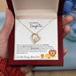 TO MY BONUS DAUGHTER FROM BONUS DAD FORVER LOVE NECKLACE|I WILL ALWAYS HAVE YOUR BACK
