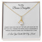 TO MY DAUGHTER|ALLURING BEAUTY NECKLACE