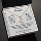 TO MY BEAUTIFUL DAUGHTER|ALLURING BEAUTY NECKLACE