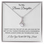 TO MY DAUGHTER|ALLURING BEAUTY NECKLACE