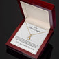 TO MY DAUGHTER|ALLURING BEAUTY NECKLACE
