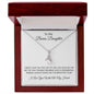 TO MY DAUGHTER|ALLURING BEAUTY NECKLACE