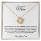 TO MY LOVING MOM LOVE KNOT NECKLACE| I WILL ALWAYS BE YOUR LITTLE BOY