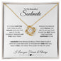 TO MY BEAUTIFUL SOULMATE|LOVE KNOT NECKLACE
