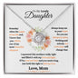 To My Lovely Daughter|Most Beautiful Chapter|Love Knot Necklace