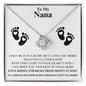 TO MY NANA LOVE KNOT NECKLACE|BEST FRIENDS WITH NANA