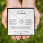TO MY BEAUTIFUL SOULMATE|LOVE KNOT NECKLACE