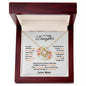 To My Lovely Daughter|Most Beautiful Chapter|Love Knot Necklace