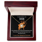 TO MY SMOKIN HOT DOE|LOVE KNOT NECKLACE