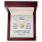 TO MY LOVING MOM LOVE KNOT NECKLACE