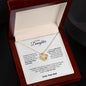 TO MY DAUGHTER FROM DAD|MOST BEAUTIFUL CHAPTER LOVE KNOT NECKLACE