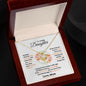 To My Lovely Daughter|Most Beautiful Chapter|Love Knot Necklace