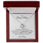 TO MY BONUS MOM LOVE KNOT NECKLACE|I LOVE YOU ALWAYS