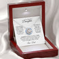 TO MY BEAUTIFUL DAUGHTER|LAST BREATH FROM DAD|LOVE KNOT NECKLACE