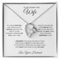 TO MY SMOKIN' HOT WIFE|BEST THING FOREVER LOVE NECKLACE