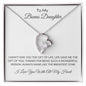 TO MY BONUS DAUGHTER|FOREVER LOVE NECKLACE