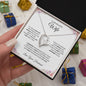 TO MY BEAUTIFUL WIFE|BEST THING FOREVER LOVE NECKLACE