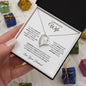 TO MY BEAUTIFUL WIFE|BEST THING FOREVER LOVE NECKLACE