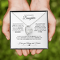 TO MY BEAUTIFUL DAUGHTER FOREVER LOVE NECKLACE