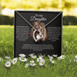 TO MY DAUGHTER|LION|FOREVER LOVE NECKLACE