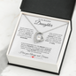 TO MY BEAUTIFUL DAUGHTER|FOREVER LOVE NECKLACE