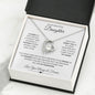 TO MY BEAUTIFUL DAUGHTER|FOREVER LOVE NECKLACE