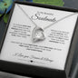 TO MY BEAUTIFUL SOULMATE LOVE KNOT NECKLACE