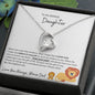 TO MY BONUS DAUGHTER FROM BONUS DAD FORVER LOVE NECKLACE|I WILL ALWAYS HAVE YOUR BACK