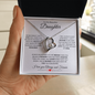 TO MY BEAUTIFUL DAUGHTER|FOREVER LOVE NECKLACE