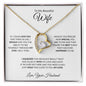 TO MY BEAUTIFUL WIFE|BEST THING FOREVER LOVE NECKLACE