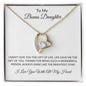 TO MY BONUS DAUGHTER|FOREVER LOVE NECKLACE